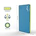 Elivebuy iMiX 2nd Gen 10000mAh Dual-Port Portable USB Power Bank - Blue / Yellow