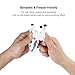 Teething Toys Gifts - HAOBAOBEI Infant Unicorn Teether Toys, Natural Organic Freezer Safe for Infants and Toddlers, Silicone Baby Teethers(1Pack-White)