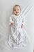 Amazing Baby Cotton Sleeping Sack, Wearable Blanket with 2-way Zipper, Black Little Village, Medium (6-12 mo)