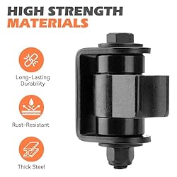 SPARKWHIZ Heavy Duty Gate Hinges, Adjustable
