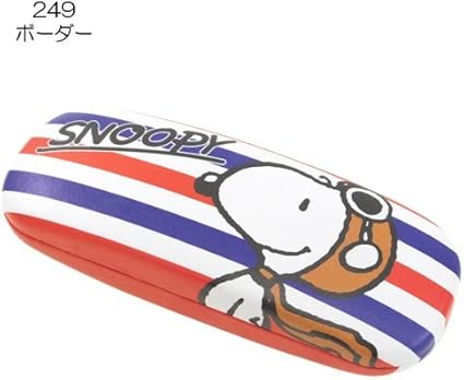 Amazon スヌーピー メガネケース ハードタイプ キャラクターグッズ通販 249 ストライプrd 不明 ホーム キッチン 通販