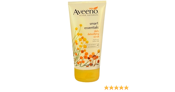Aveeno Aveeno Active Naturals Smart Essentials Daily Detoxifying Scrub, 5 Oz ... (885254736017)