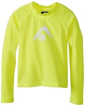 Kanu Surf Little Boys' Toddler Platinum Long Sleeve Rashguards, Yellow, 2T