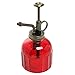 MyGift® Vintage Indoor Plant Mister Spray Bottle Glass with Top Pump, Red