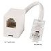 Jekewin Telephone RJ11 6P4C Female to Ethernet RJ45 8P8C Male Adapter
