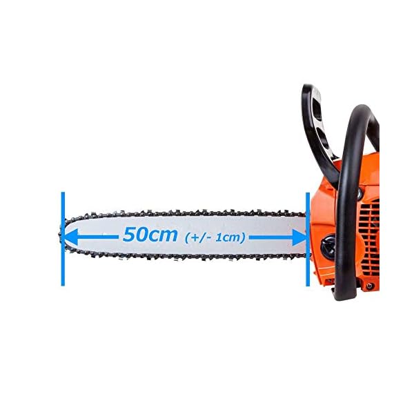 SECURA 4 SÃ¤geketten kompatibel mit Stihl E20 MotorsÃ¤ge mit 50cm 3/8 72TG 1,6mm – Bild 3