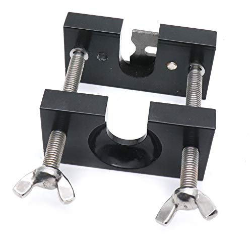 Timiy Professional Mouthpiece Puller Tool Adjustable Mouthpiece Remover 4.33" x 3.94" Four Colors for Chosen Black