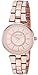 Anne Klein Women's AK/3286LPST Swarovski Crystal Accented Blush Pink and Rose Gold-Tone Watch and Bracelet Set