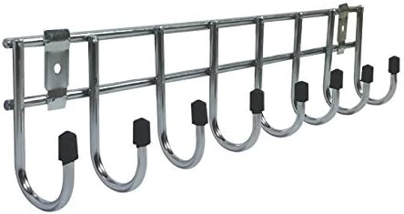 Impulse International Heavy Stainless Steel Hook Rail (6 Hooks - 12 Inches)