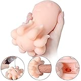 Funny Artificial Oral Man Toy Tshirt Pocket Blow Job Sucking Device with Plump Ribbed for All Over Body Deep Tissue Muscle Therapy Gift for Men