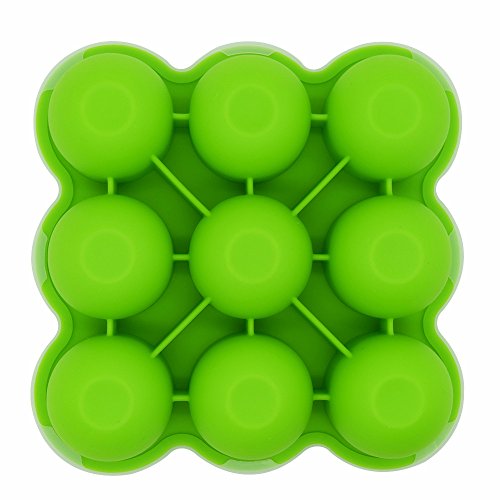 Egg Poachers Silicone Egg Bites Molds - Fits Instant Pot 8 qt Pressure Cooker, 9Cups Egg Poacher and Egg Cooker, with Silicone Clip-On Lid