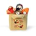 Genius Baby Toys The Original My Baby's First Thanksgiving Playset with Turkey, Teddy Bear, Pumpkin Pie, Native American Girl
