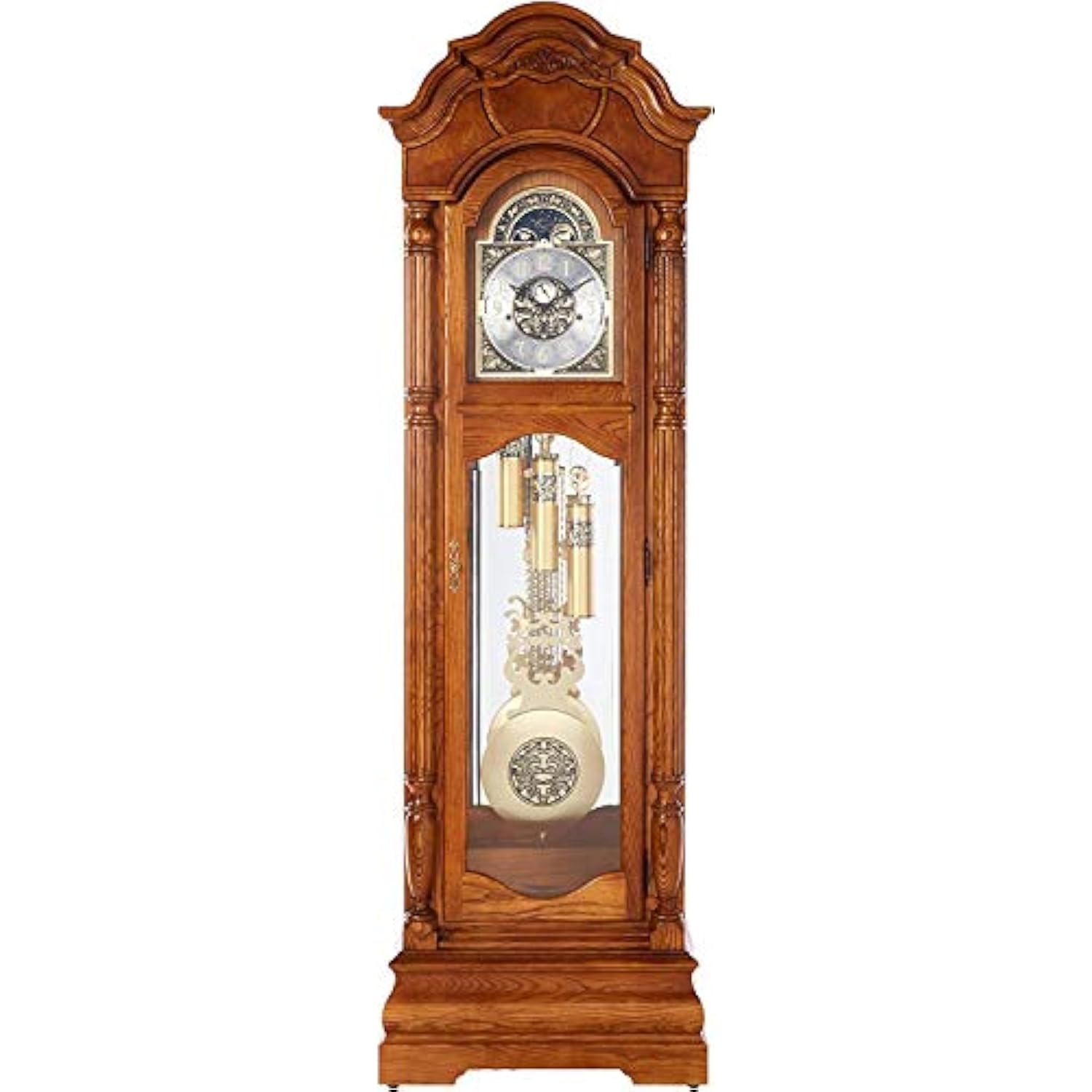 Howard Miller Scarborough Floor Clock 611144 Legacy Oak Grandfather