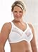 Glamorise Women's MagicLift Full Figure Minimizer Support Bra, White, 42DD