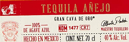 Cava de Oro Gran Anejo Tequila (1 x 0.7 l) – Bild 4