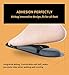 Massage Breathable Arch Support Shoe Insoles for Women and Men Health Flat Feet Heel Foot Pain Relief Anti-Gravity Comfortable Soft Sport Blackthumb 4