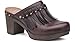 Dansko Women's Deni Mule, Chocolate Full Grain, 40 EU/9.5-10 M US