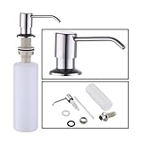 KES PSD1 Lotion/Soap Dispenser with 18-8 Stainless Steel Pump and PP Bottle, Polished