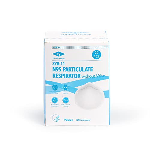 ZYB 11 N95 respirator 20 Pack NIOSH Certified Pricepulse