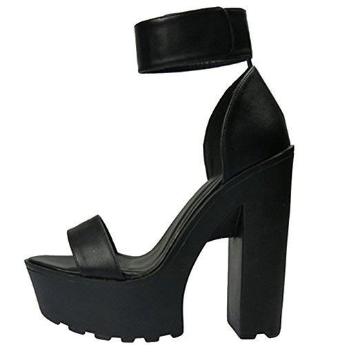 Ochenta women s fashion platform lug sole chunky high h…