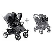 Valco Tri Mode Duo X Double Stroller with Joey Toddler Toddler Seat