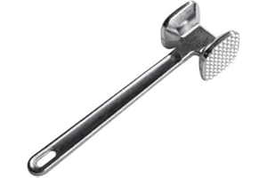1 pc Kitchen Craft Metal Meat Quality Tenderiser Mallet Meat Tenderizer for Steak Chicken Fish Pork Good Grips Heavyweight Me