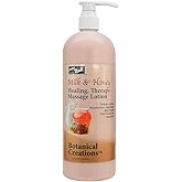 PRO NAIL - Healing Therapy Massage Lotion - Professional Pedicure, Body and Hot Oil Manicure, Infused with Natural Oils, Vitamins, Panthenol and Amino Acids (Milk and Honey, 32 Ounce)