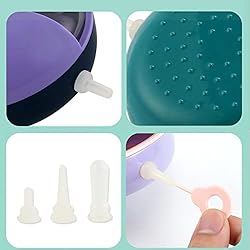 Dnoifne 4 Pacifiers Puppy Kitten Silicone