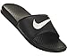 Nike Benassi Swoosh Black/White Ladies Slides