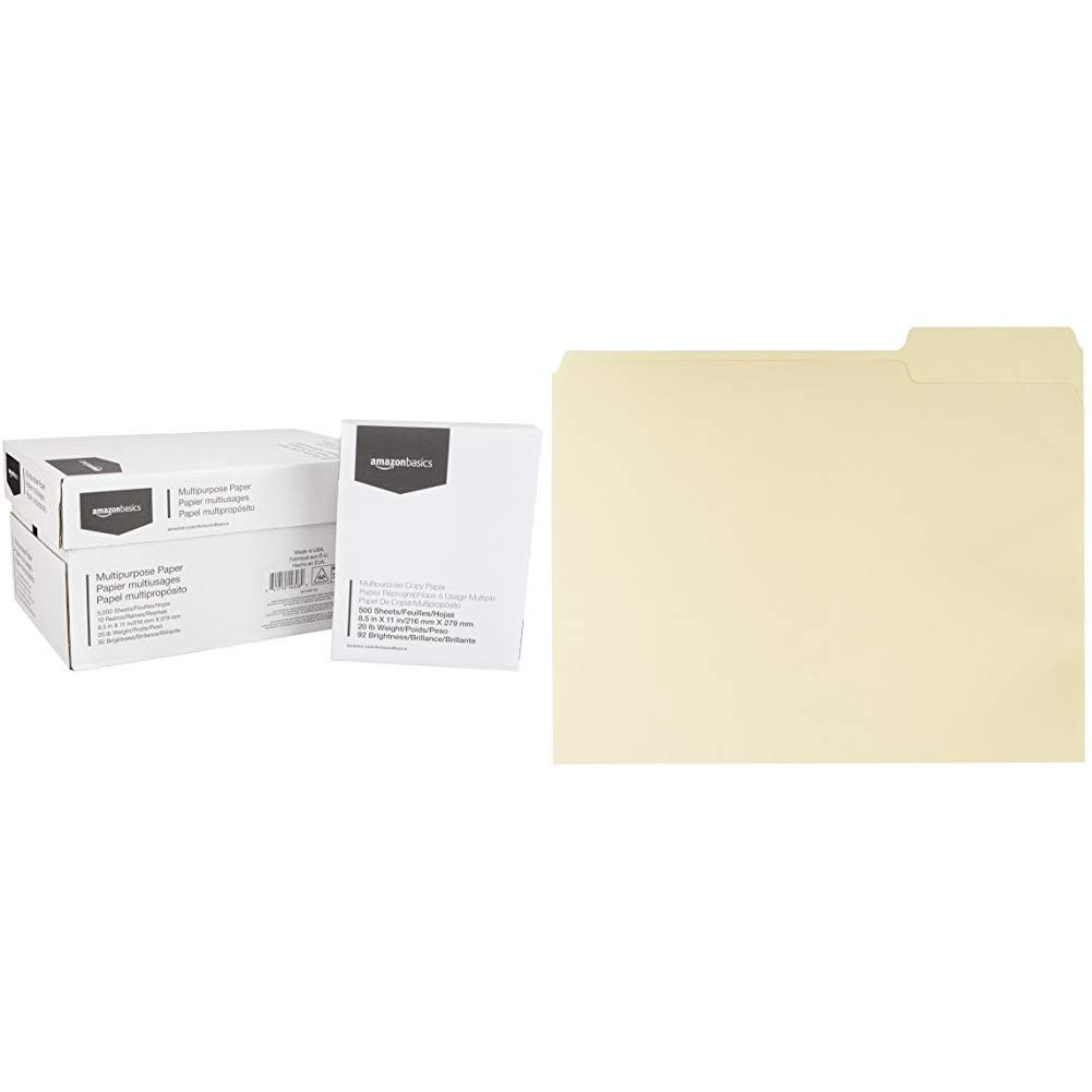 Copy & Multipurpose Paper Basics 92 Bright Multipurpose Copy Paper 10