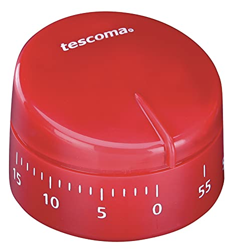 Tescoma Kitchen Timer 60' Presto, Assorted, 12.5 x 8.5 x 4.2 cm