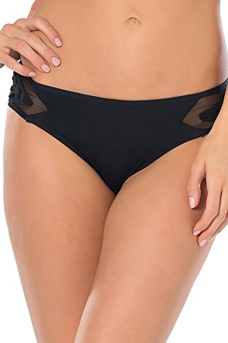 Becca by Rebecca Virtue Women's Sicily Tab Side Hipster Bikini Bottom