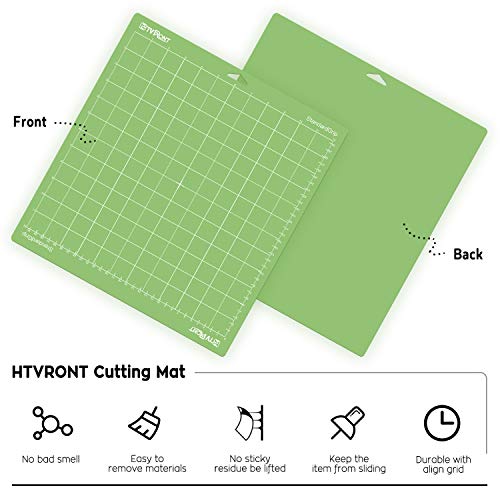 HTVRONT Standard Grip 6 Pack Cutting Mat 12x12 for Cricut Explore Air 2