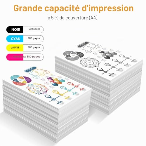 LeciRoba Cartouche pour epson 604xl pour epson Expression Home XP-2200 XP-2205 XP-3200 XP-3205 XP-4200 XP-4205 WF-2910DWF WF-2930DWF WF-2935DWF WF-2950DWF (9 Paquets)
