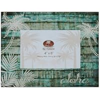 KC Hawaii Palms Glass Frame 4" X 6"