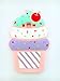 Cute 3D Cherry Ice Cream Silicone Soft Case Bumper Back Cover For Samsung Galaxy J3 / J3 V / Galaxy Amp Prime / Express Prime