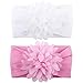 Baby Girl Nylon Headbands Newborn Infant Toddler Bow Hairbands Soft Headwrap Children Hair Accessories (10PACK-MUL8)
