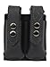 New Barsony Black Leather Double Magazine Pouch for .380 Ultra-Compact 9mm 40 45