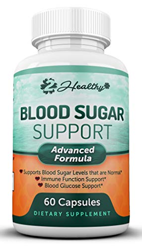 Blood Sugar Support Supplement - 20 Herbs & Multi-vitamin for Blood Sugar Control with Alpha Lipoic Acid, Cinnamon & Licorice Root - 60 Pills