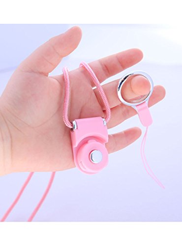 OAIMYY Detachable Cell Phone Long Lanyard Neck Strap for Cell Phone Case/ ID Card Badge/Keychain Charms (6Pcs-Random color) - Thumbnail 4