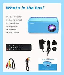 Mini Projector for Cartoon, Portable Phone