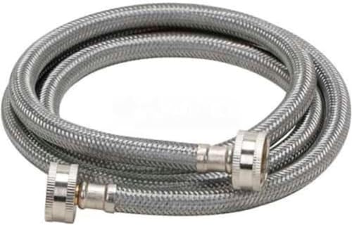 Fluidmaster B9WM60 Washing Machine Connector, Stainless Steel, 60 Inch — image 1