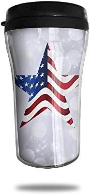 Star American Flag Coffee Cup Personalized Travel Mug