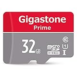 Gigastone 32GB Micro SD Card with Adapter, U1 C10 Class 10, Full HD available, Micro SDHC UHS-I Memory Card