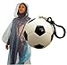 Soccer Fan Beanie with Soccer Shaped Rain Poncho Ball ✮ All Weather Bundle ✮ All Clubs Available ✮ One Size Fits All
