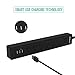 Nekteck Power Strip Flat Wall Plug with 6 AC Outlets, 15W 3-Port USB Charger for iPhone, iPad, Samsung Galaxys, Nexus, Tablets, HTC M9, Motorola, LG and More [5ft Cord, 6AC, 3 USB]