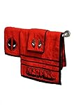 Marvel Deadpool 3 Piece Bath Towel Set