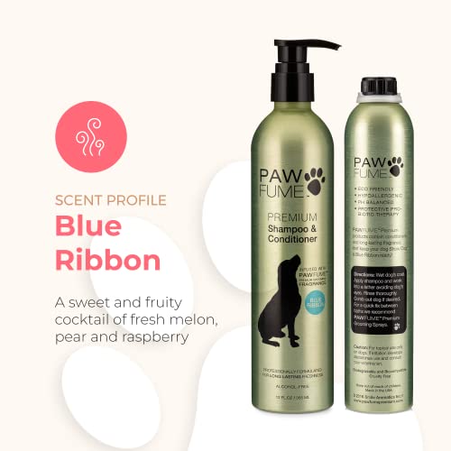Pawfume Dog Shampoo and Conditioner Hypoallergenic Dog Shampoo for Smelly Dogs Best Dog