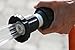 Heavy Duty Fireman Style Garden Hose Nozzle - Blast Away Dirt and Grime, Rugged Metal Twist Nozzle, High Power Sprayer That's Built to Last, Best for:Car Wash, Watering Lawn and Garden (Black)