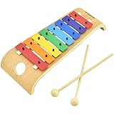 MUSICUBE Xylophone for Kids Wood Xylophone with Mallets Orff Music Instrument for Educational& Preschool Learning Baby Percussion Kit with Professional Tuning for Toddlers Gift Choice for Children age